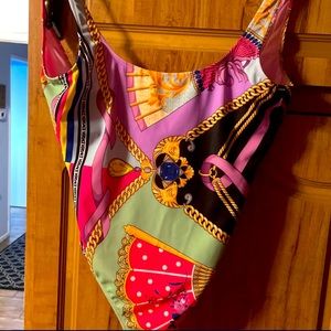 Brand new Versace one piece women’s bathing suit size small